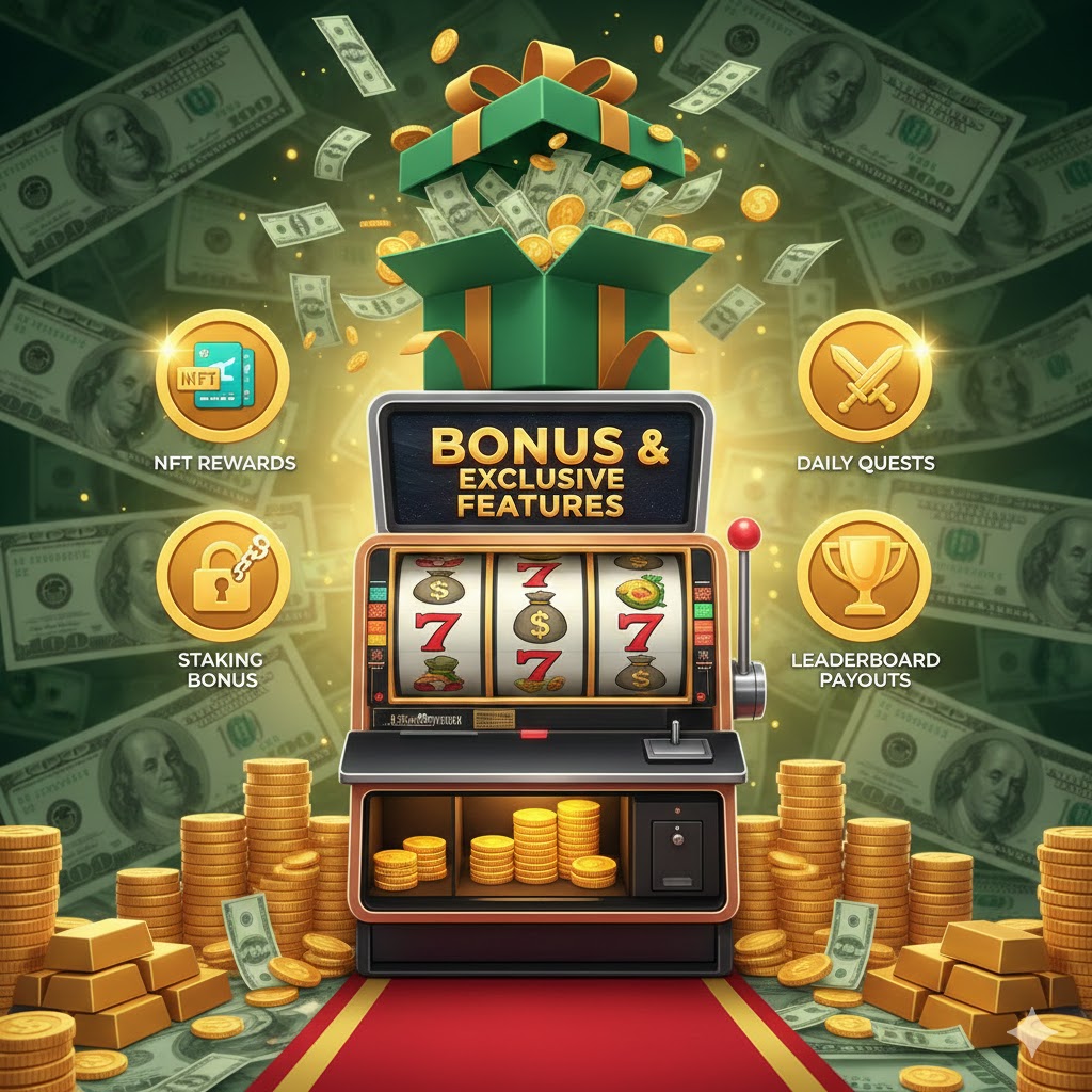 Bonus dan Fitur Eksklusif di Slot Play-to-Earn
